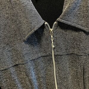 Charcoal Zip-Up Jacket